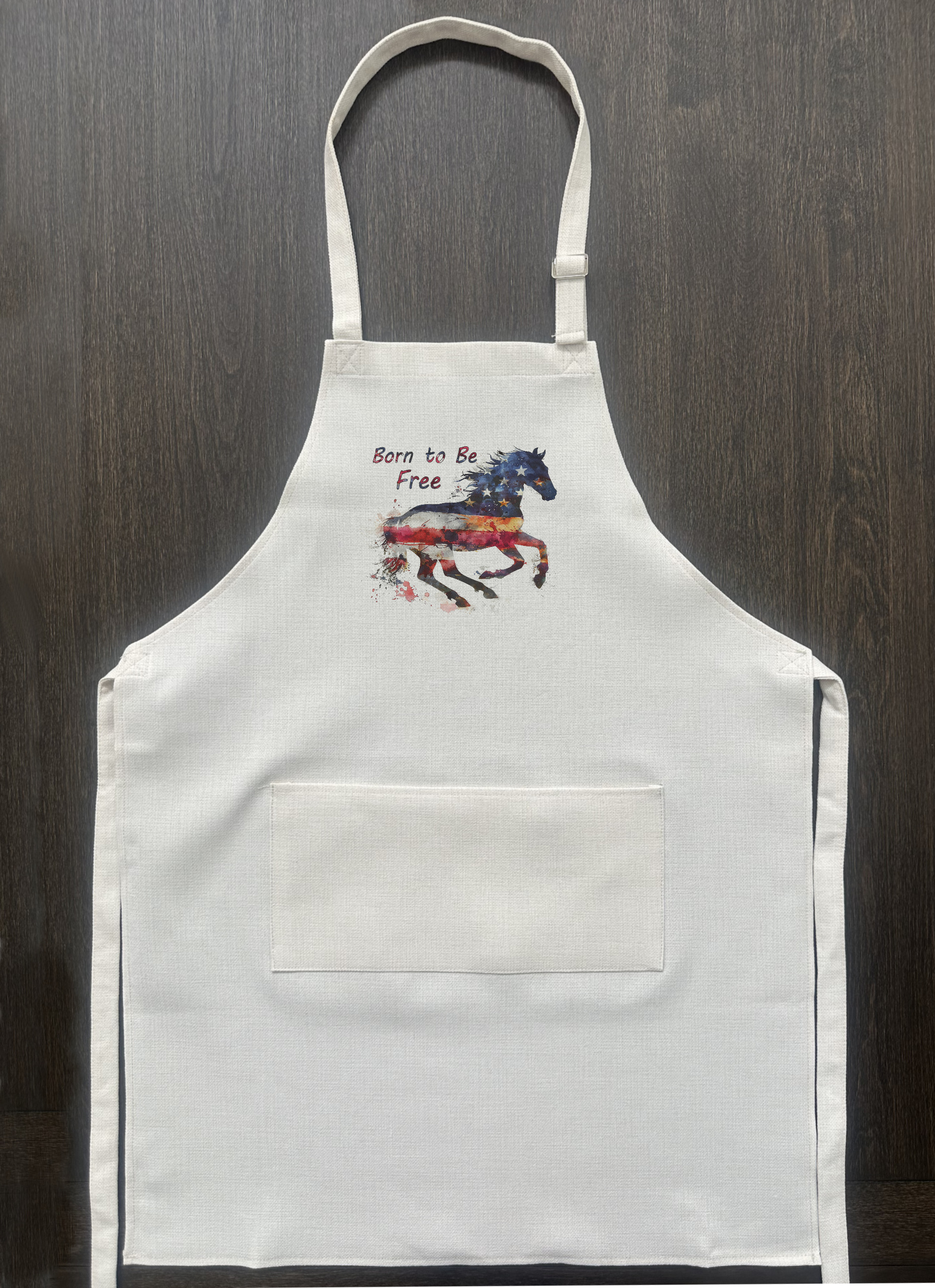 Custom American Flag Apron