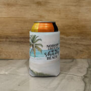 Personalized Beach Can Coozie