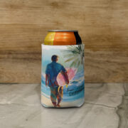 Personalized Beach Can Coozie