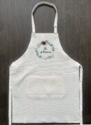 Custom wine Wreath Apron