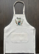 Custom floral utensils Apron
