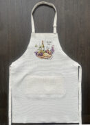 Custom wine and grapes Apron